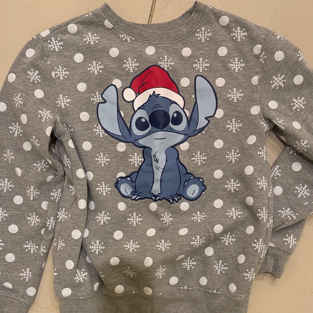 Disney Christmas Stitch Sweatshirt